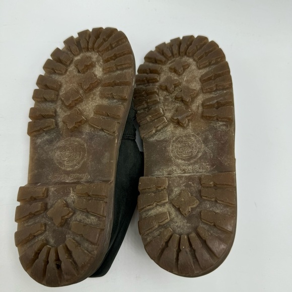 Doc Martens Mary Jane Fisherman Vintage Black Leather Size 11 Made In England - Picture 8 of 13